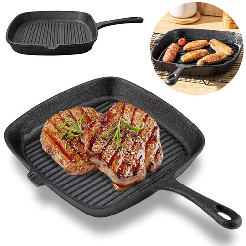 Cast iron griddle frying - cast,