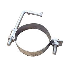 2.5" Universal Stainless Pipe Hanger Exhaust Bracket Tube Mount Bar Strap
