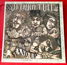 Jethro Tull Stand Up/Bob Dylan Album Cover Art PICTURE / PRINT 11.5" x 11.5"