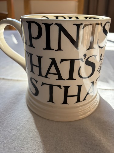 Emma bridgewater black - emma, toast