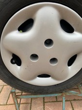 CITROEN SAXO 13" STEEL WHEEL "3 STUD"  WITH 155X65X13 TYRE 
