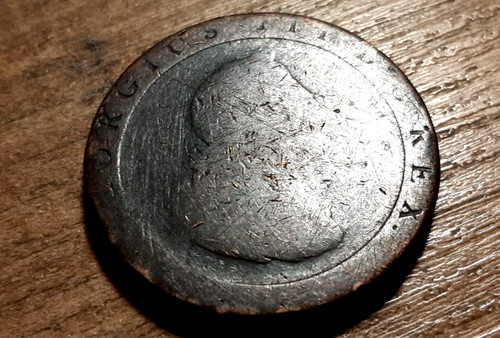 George iii cartwheel - george,
