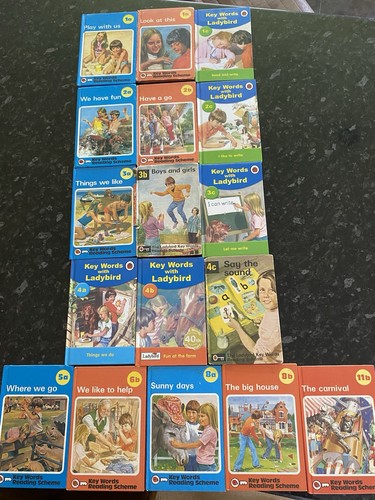 Vintage ladybird books key - ladybird,