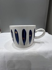 Socca ceramic tea / coffee mug in a wonderful contemporary design vgc