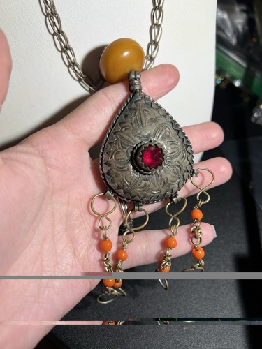 Antique berber amber moroccan - berber,