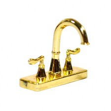 Dolls House Brass Mixer Tap