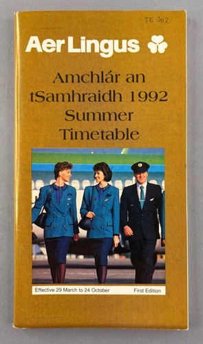 Aer lingus airline timetable - aer,