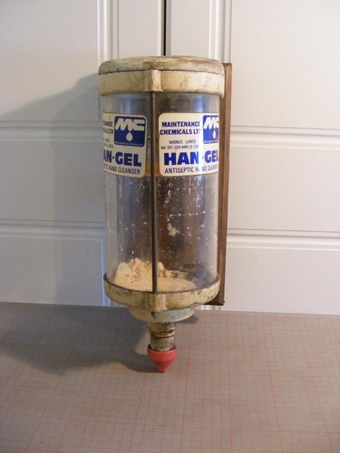 Vintage hand cleaner dispenser - vintage,