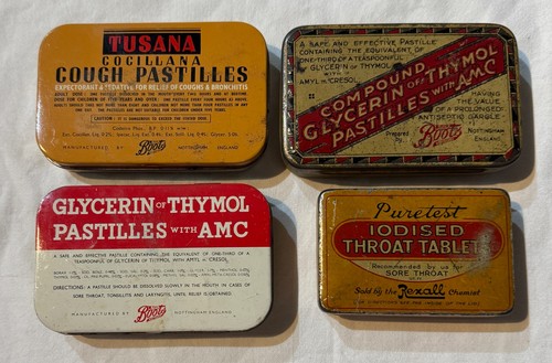 Vintage cough throat sweet - cough/throat,