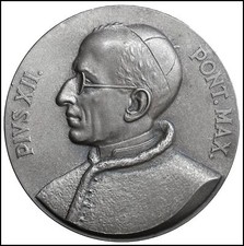 Pope Pius XII Medal 1955