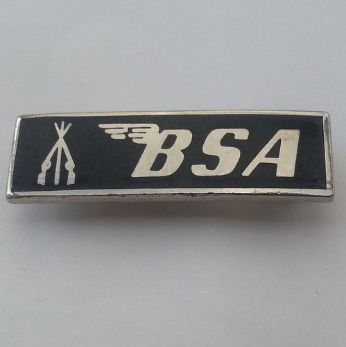 Bsa enamel lapel pin - bsa, cap
