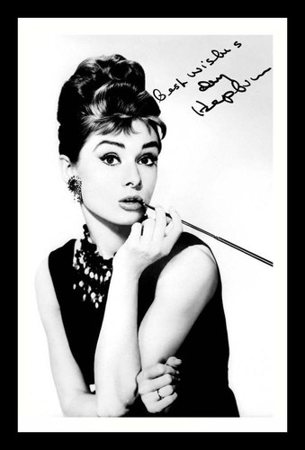 Audrey hepburn breakfast at - -,