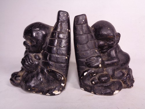 Bookends mythical troll - bookends,