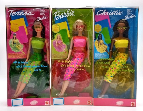 Mattel sit style doll - 3x,