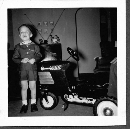 Vintage photograph 1950 - photograph, boy
