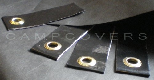 Black tyvek z grommet - e,