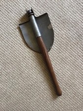 Vintage Folding Shovel - Military Folding Shovel - Land Rover 4x4 Folding Shovel