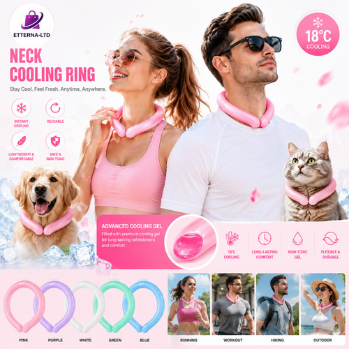 Neck cooling ring cool - cooling, tube