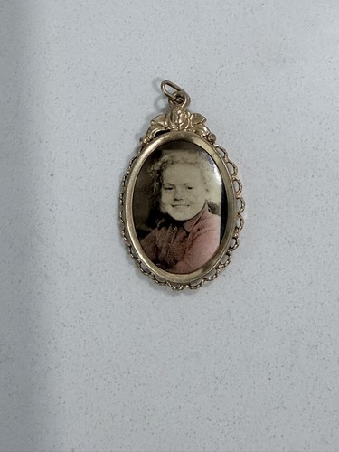 Victorian gold filled momento - victorian,