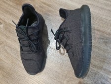 Adidas-boys black trainers