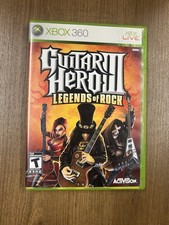 Guitar Hero 3 III: Legends of Rock - Xbox 360 - Complete & CIB!
