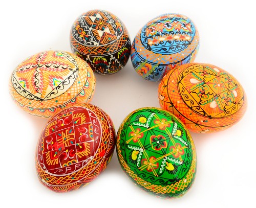 Wooden ukrainian pysanky - ukrainian,
