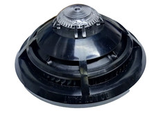 Gent Fire Alarm S4 Dual Optical Heat Sensor Detector Black Body S4BK-711