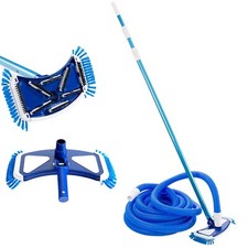 AREBOS Pool Brush Floor Vacuum