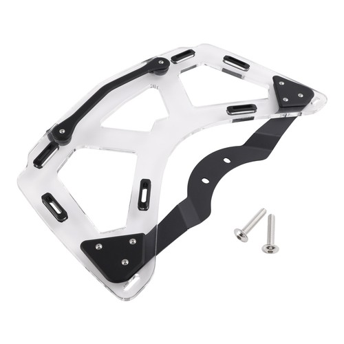 Transparent rear luggage rack - luggage,