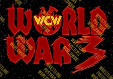 #1292 MAKE YOUR SELECTION WWE WCW WORLD WAR 3 BACKGROUND / BACKDROP A4 A3 POSTER