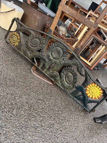Vintage half moon - half, sunflower