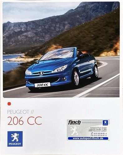 Peugeot 206 brochure - 206,