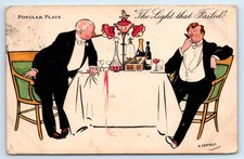 POSTCARD THE LIGHT THAT FAILED