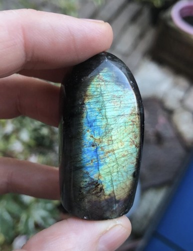 Labradorite freeform 52g - labradorite,