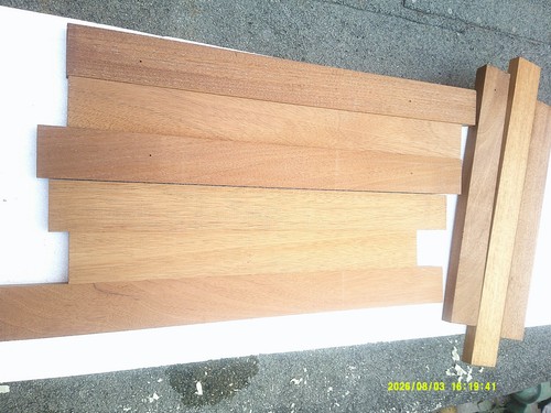 Brazilian mahogany offcuts - brazilian, offcuts,