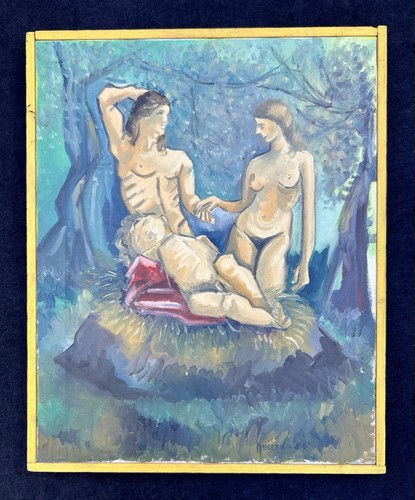 1984 italian oil painting - 1984,