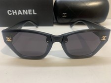 Chanel sunglasses shades black - chanel,
