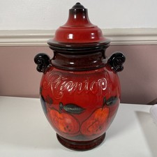 RUMPOT JAR LARGE SIZE DARK RED
