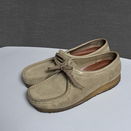 Clarks wallabee 10m tan suede - 10m,