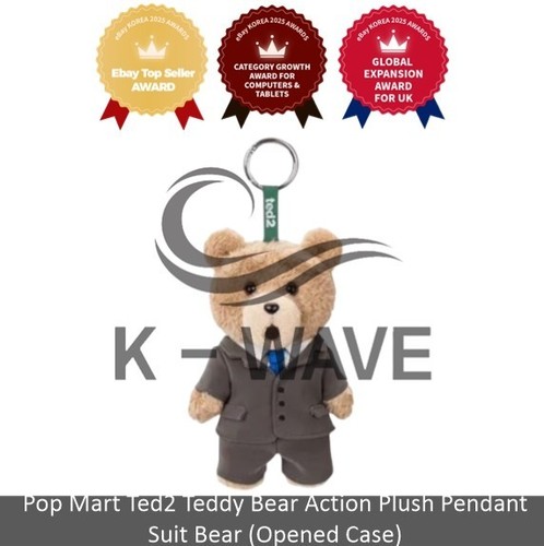 Pop mart ted2 teddy bear - ted2,