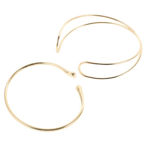 Golden adjustable arm cuff - adjustable,