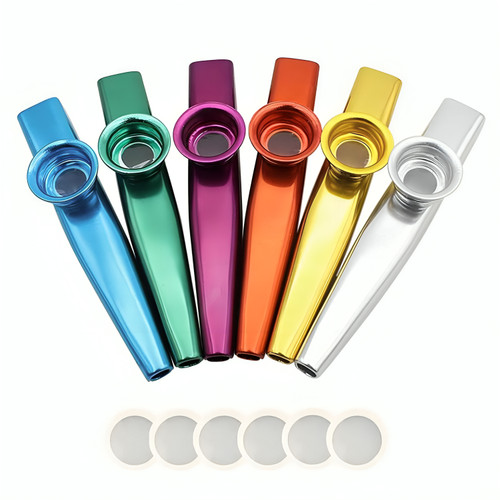 Metal kazoo with - metal, pcs