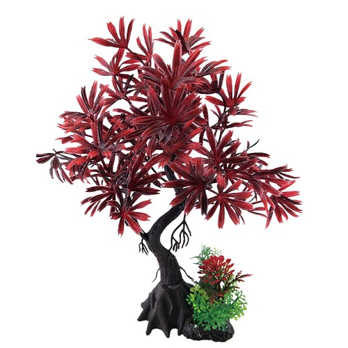 Swell red palm tree - swell, artificial