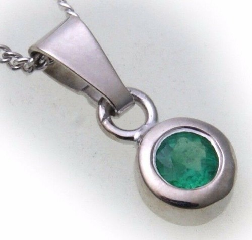 Women pendant emerald real - women,