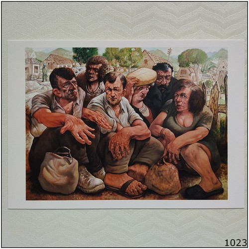 Peter howson cleansed - howson, postcard