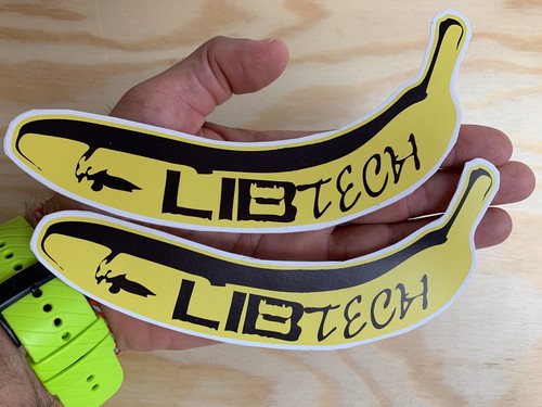 Sticker lib tech banana - sticker,