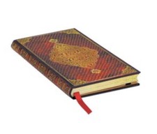 Paperblanks Golden Trefoil Red