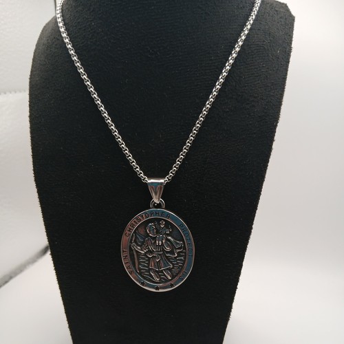 Saint christopher medal - saint,