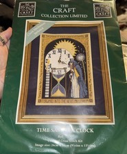 Cross Stitch Kit Clock with