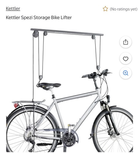 Kettler storage bike - kettler,